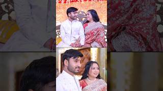 With you till eternity ♾️❤️🧿 song engagement riyaandneeraj engagementlook youtubeshorts [upl. by Imugem]