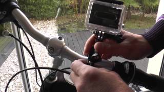 Test Handlebar Mount GoPro [upl. by Akimas]