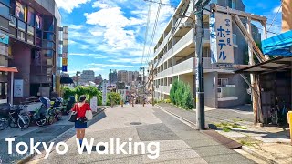 4K Tokyo Walking Tour in Nippori Japan [upl. by Mimi]