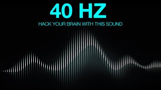 Pure 40 HZ Binaural Beats The Frequency for FOCUS MEMORY and CONCENTRATION [upl. by Malinde]