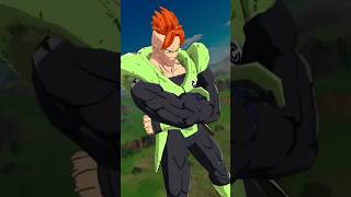 HELLS FLASH ANDROID 16 👊 shorts dragonball dragonballz [upl. by Kinnie]