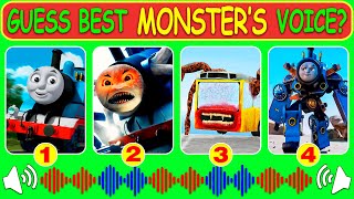 Guess The MONSTER’S VOICE Thomas The Train Spider Thomas Bus Eater Skibidi Thomas Coffin Dance [upl. by Osugi]