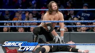 James Ellsworth vs AJ Styles  WWE Championship Match SmackDown LIVE Dec 20 2016 [upl. by Primalia]