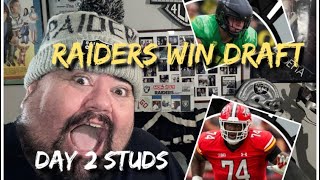 RAIDERS SELECT BOWERS amp POWERS amp GLAZE amp WIN 2024 NFL DRAFT DAY 2  DAY 3 PREVIEW QB FRENZY  Grades [upl. by Fiedling119]