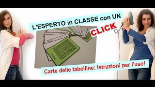 Come usare il mazzo di carte delle tabelline [upl. by Ludovico921]