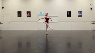 Elmhurst Ballet School  Upper School Audition 2023  Grace Wilson [upl. by Nella]