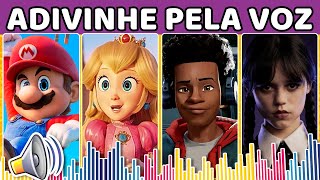 🕵️‍♂️🔊 ADIVINHE O PERSONAGEM PELA VOZ  Desafio das Vozes  Aranhaverso Mario Quiz👻 [upl. by Fong610]