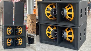 DJ Bass Dual Magnet वाला Bass Speaker 8800w Ati Pro Speaker [upl. by Tristam]