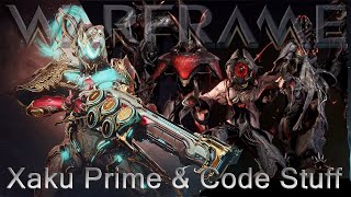 Warframe  Xaku Prime amp Infested Coda News [upl. by Ettessil]