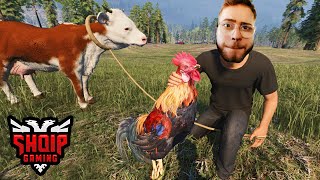 Risi në Fermën tonë  Update i Ri  Ranch Simulator  SHQIPGaming [upl. by Odarnoc]