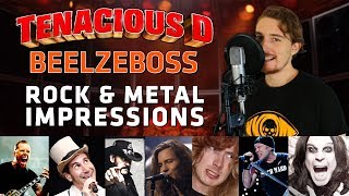 Tenacious D  Beelzeboss IMPRESSIONS COVER by Nico Borie [upl. by Fanning44]