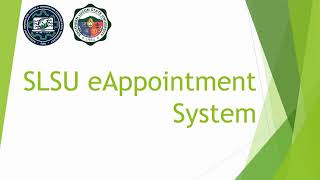 SLSU EAppointment System [upl. by Adne]