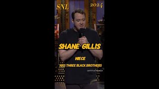 Shane Gillis Down Syndrome Niece Has Three Big Black Brothers 😂 🤣 😂 [upl. by Tammara]