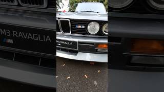 BMW e30 M3 Ravaglia edition on display at Bicester Scramble October 2024 [upl. by Ttayh]