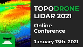 TOPODRONE LIDAR 2021 Online Conference [upl. by Aicnetroh]