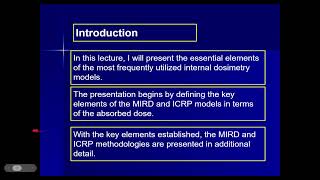 MIRD and ICRP method for Internal Radiation Dose calculation [upl. by Ariel220]