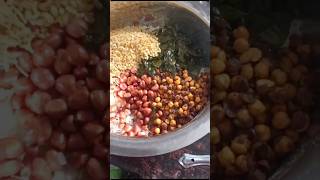 Homemade fried poha mix shorts youtubeshort shortvideo food shortsfeed trending [upl. by Tippets125]