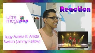 Iggy Azalea ft Anitta  Switch live at The Tonight Show Starring Jimmy Fallon Reaction [upl. by Oner434]