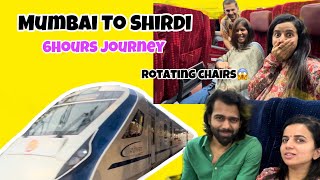 Mumbai to Shirdi in Vande Bharat train  Honest Experience  Bhavini youtube trend food train [upl. by Ilram]