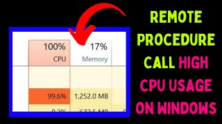 How to Fix Remote Procedure Call High CPU Usage on Windows 11 [upl. by Mikkanen812]