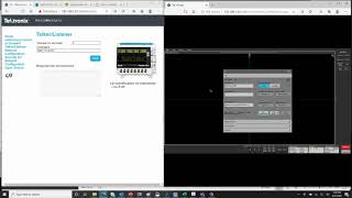 Tektronix MSO 456 Set Time Using TalkerListener [upl. by Lleret218]