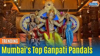 Explore Mumbais Top Ganpati Pandals  First Look  Ganesh Chaturthi 2023 [upl. by Malka]