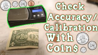 How to Check if Your Scale is Accurate Without Calibration Weights Using Coins [upl. by Trillbee146]