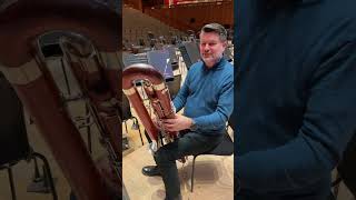 Contrabassoon – What is the lowest note you can play bassoon orchestra classicalmusic [upl. by Nerot]