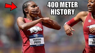 I Never Thought I Would See This  400 Meter History Made At The 2024 NCAA Championships [upl. by Ennagem]