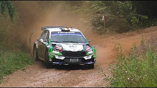 ERC Rally Estonia 2024 Fridays Qualifying Stage [upl. by Maxi]