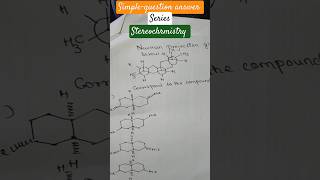 Try to solve this question Newman projectionrelated question part 1 shortsvideo [upl. by Alfred191]