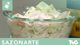 Receta para preparar Chayotes con Crema y Jamón [upl. by Tarttan]