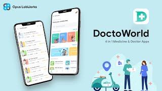 6 App Hospital Doctor Appointment Booking Online Pharmacy App Medicine Delivery App  DoctoWorld [upl. by Marozas]