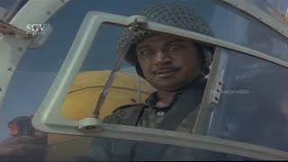 Dr Rajkumar Save Puneeth Rajkumar From Rowdies  Parashuram Kannada Movie Scene [upl. by Kesley435]