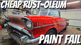 FAILED RustOleum Car Paint Job Cheap But Worth It  Learn From My Mistakes [upl. by Stinson]