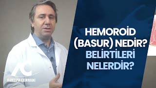 Hemoroid Basur Nedir Belirtileri Nelerdir [upl. by Marris896]