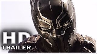 BLACK PANTHER Bucky Vs Black Panther Fight Scene  Black Panther Trailer 2018 Marvel Movie HD [upl. by Anahsirk]