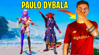 Playing with PAULO DYBALA  PUBG MOBILE [upl. by Acinod252]