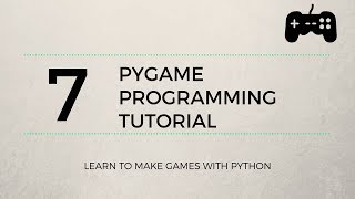 Pygame Tutorial 7  Collision and Hit Boxes [upl. by Brace397]