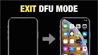 Tutorial to Get Out iPhone X DFU Mode Without Computer in 3 Simple Steps [upl. by Yhtamit]