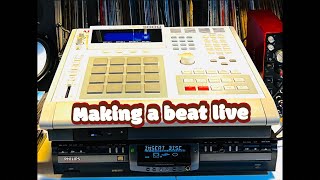 MPC 3000 making a beat live [upl. by Nawrocki]