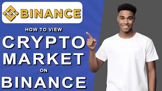 How to view crypto market data on binance 2024 [upl. by Semreh103]