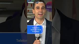 Teleton 2024 é lançado com meta de R 35 milhões  SBT Brasil 180924 [upl. by Maurise]