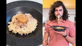 MIOJO CARBONARA  Receitas de Férias [upl. by Oraneg266]