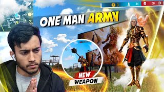 DIWALI SPECIAL🔥 OP AWM SOLO VS SQUAD GAMEPLAY WITH NEW BUNDLE  Free Fire Max [upl. by Nattie567]