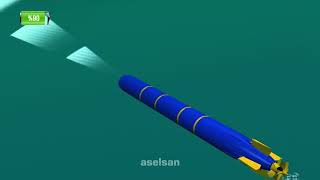 ASELSAN ZARGANA Submarine Torpedo Countermeasure System [upl. by Maurita]