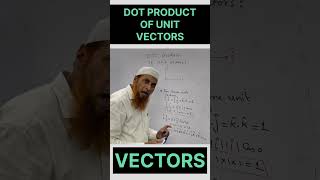 Dot Product of Unit Vectors shorts shortvideo physics neet jee [upl. by Alah]