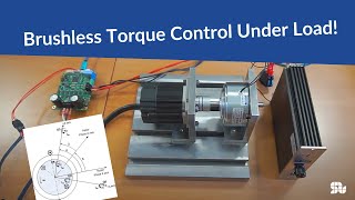 Brushless Motor Torque Control under Load with Hysteresis Brake  FOC based [upl. by Swart115]