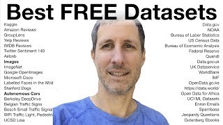 Best FREE Datasets  OpenSource data for machine learning projects [upl. by Zullo]