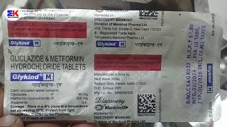 Glykind M Tablet  Gliclazide And Metformin Tablet  Glykind M Tablet Uses Benefits Dosage review [upl. by Hinkle427]